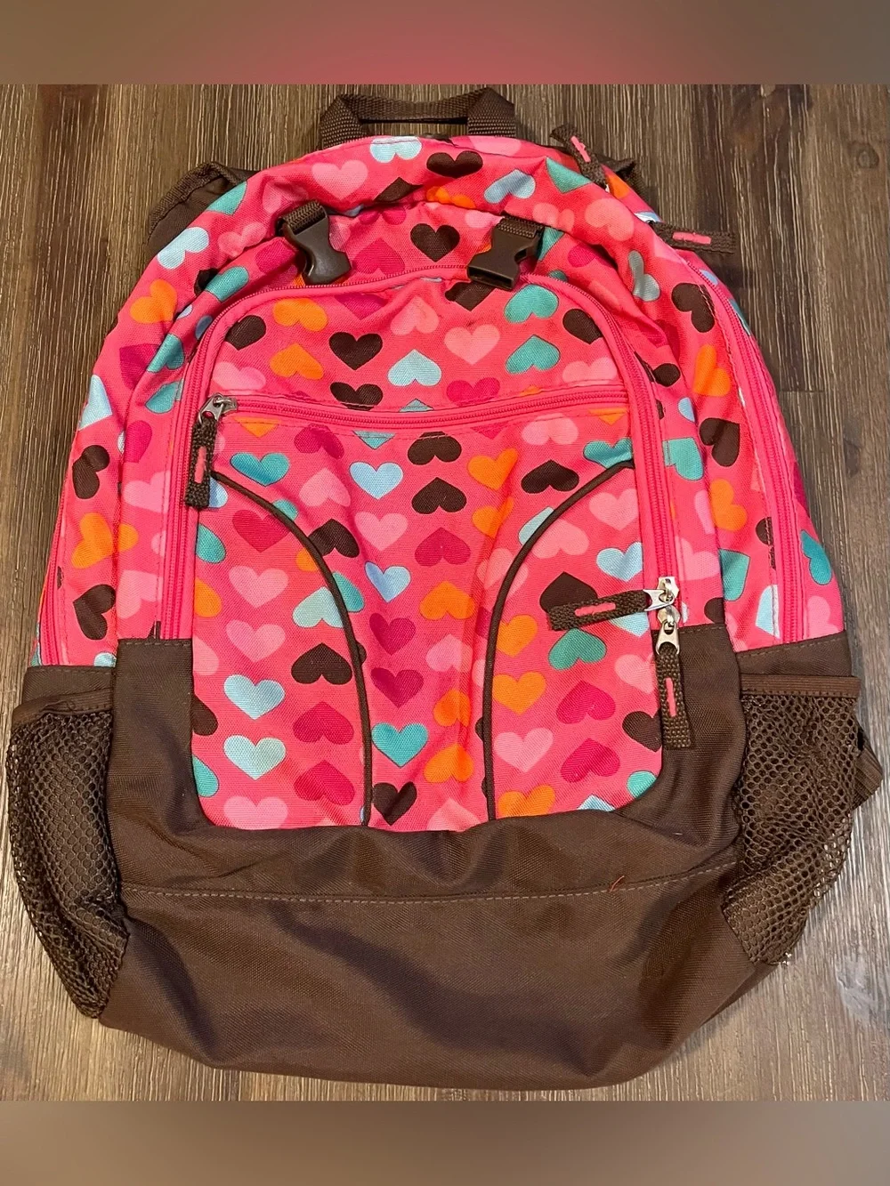 Pink heart bag